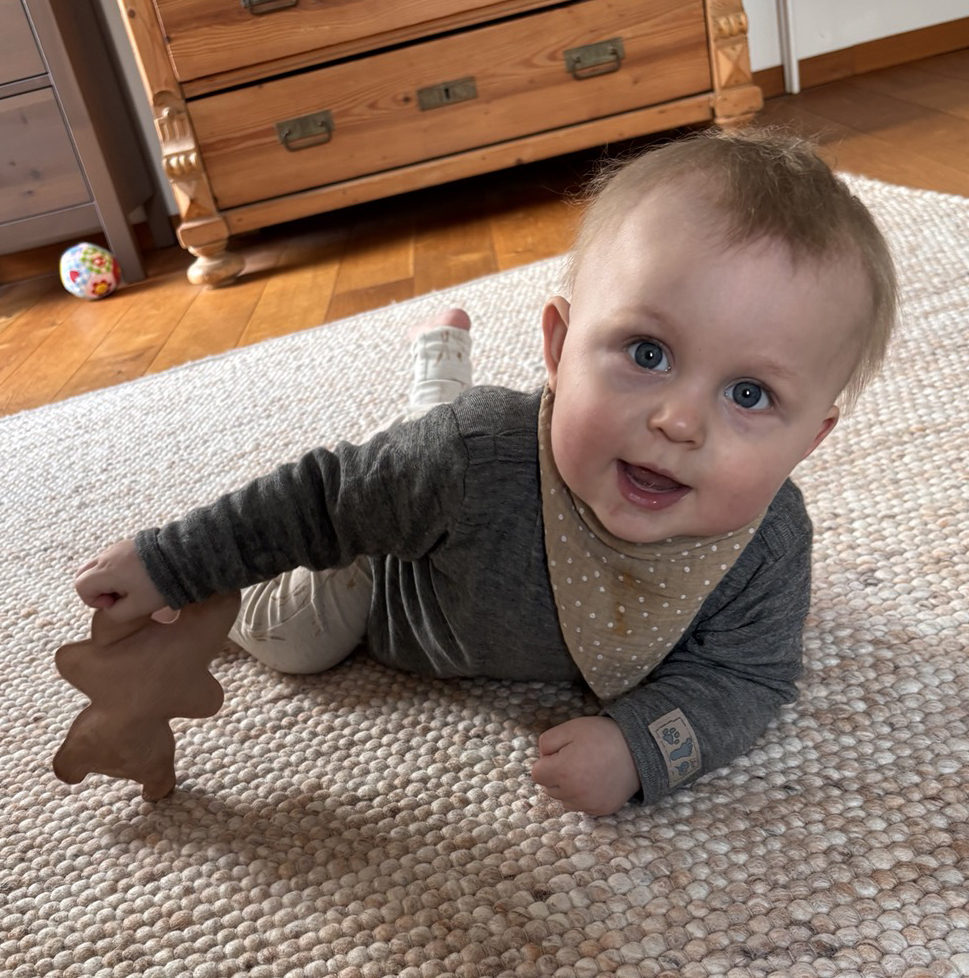 Zahnungshilfe, Beissring, baby, Greifling, Bio-Leder, Bruno Lederbaer, pflanzliche Gerbung, Nachhaltig, Original-lederdesign,For Baby´s first Teeth, theeser